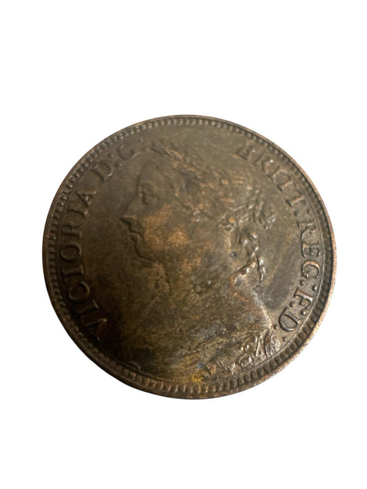 1891 Großbritannien Farthing - Ausgezeichnete Münze