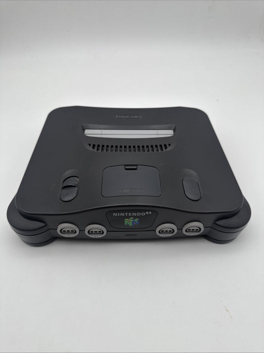 Nintendo 64 N64 Konsole Schwarz inklusive Original Controller