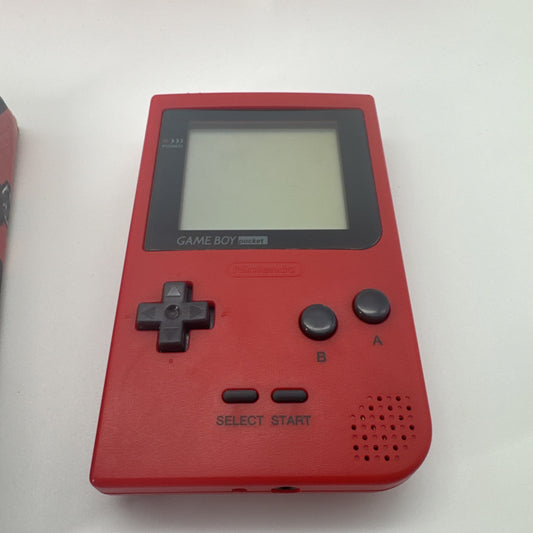 Nintendo Game Boy Pocket Rot Handheld-Spielkonsole In OVP