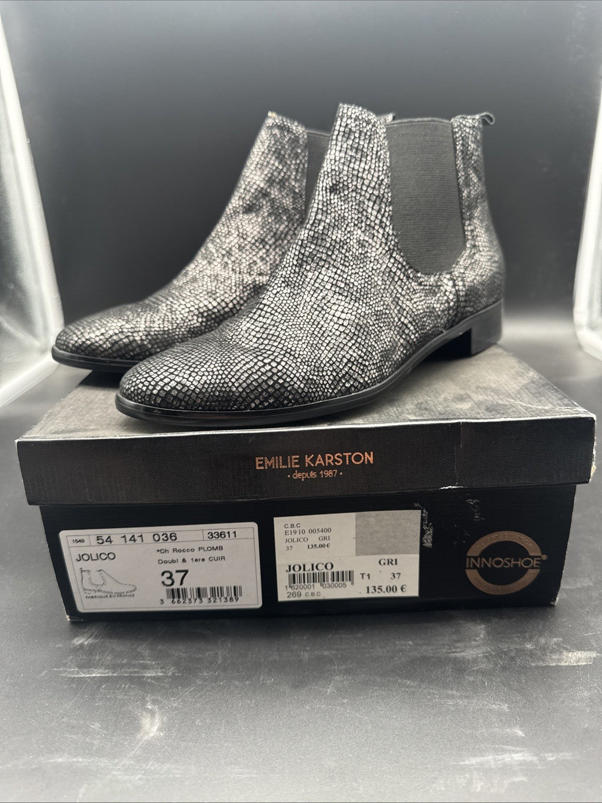 % Emilie Karston 37 Leder %