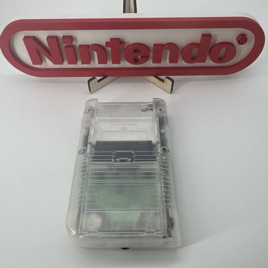 Nintendo Game Boy Transparent Handheld-Spielkonsole Top Zustand