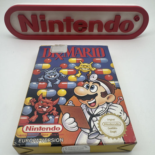 Dr. Mario Nintendo NES in OVP NES-VU-NOE PAL B